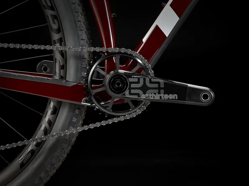 TREK Procaliber 9.8 XC Mountain Bike in Radioactive Red to Cobra Blood Fade-4